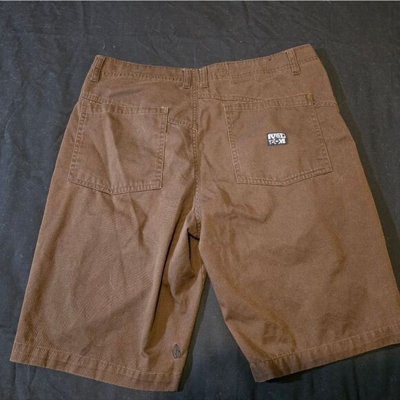 Volcom Men's Dark Brown Chino Shorts - Picture 3 of 5